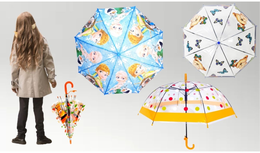 Новое поступление детских зонтов