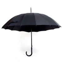 Черный зонт-трость