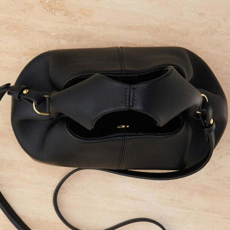 Сумка-мини кожаная