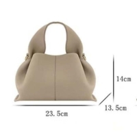 Сумка-мини кожаная