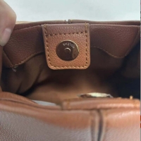 Сумка-мини кожаная