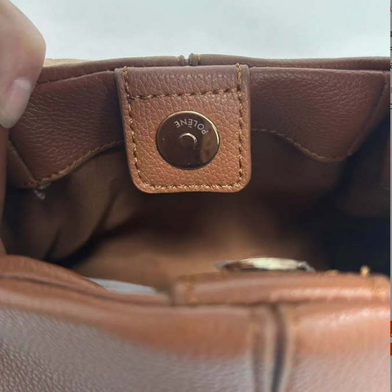 Сумка-мини кожаная