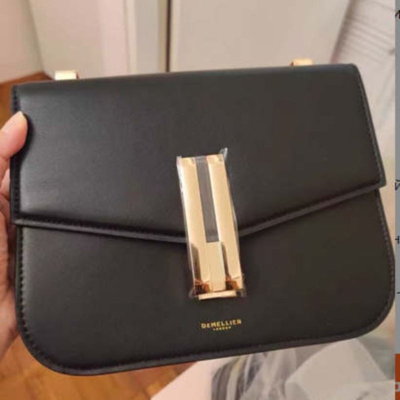 Сумка-мини кожаная