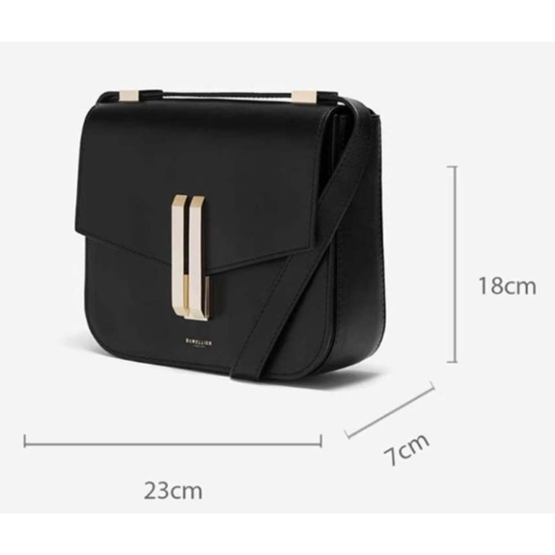 Сумка-мини кожаная