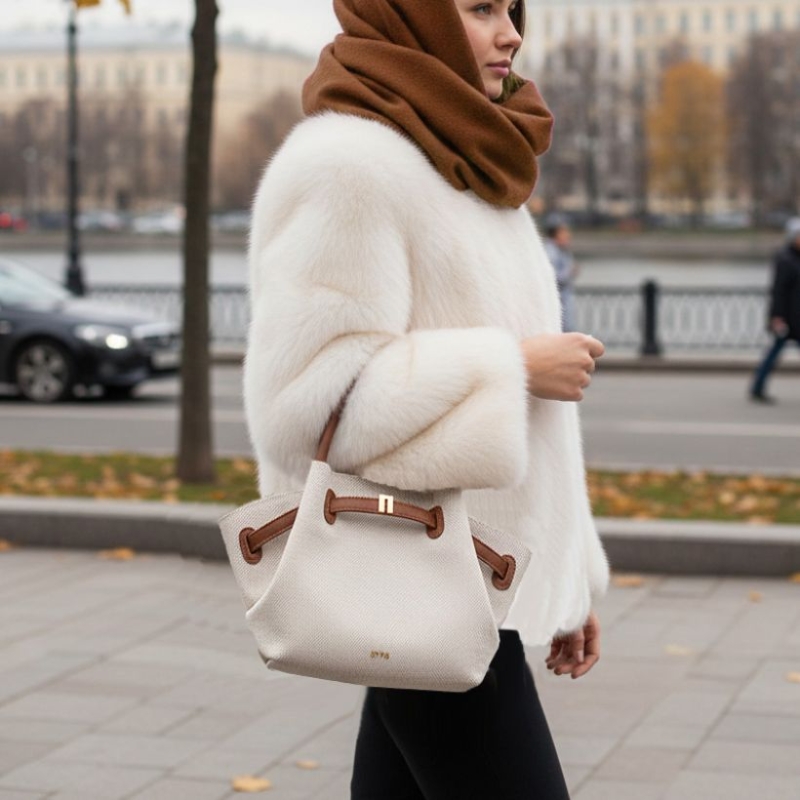 Сумка кожаная женская