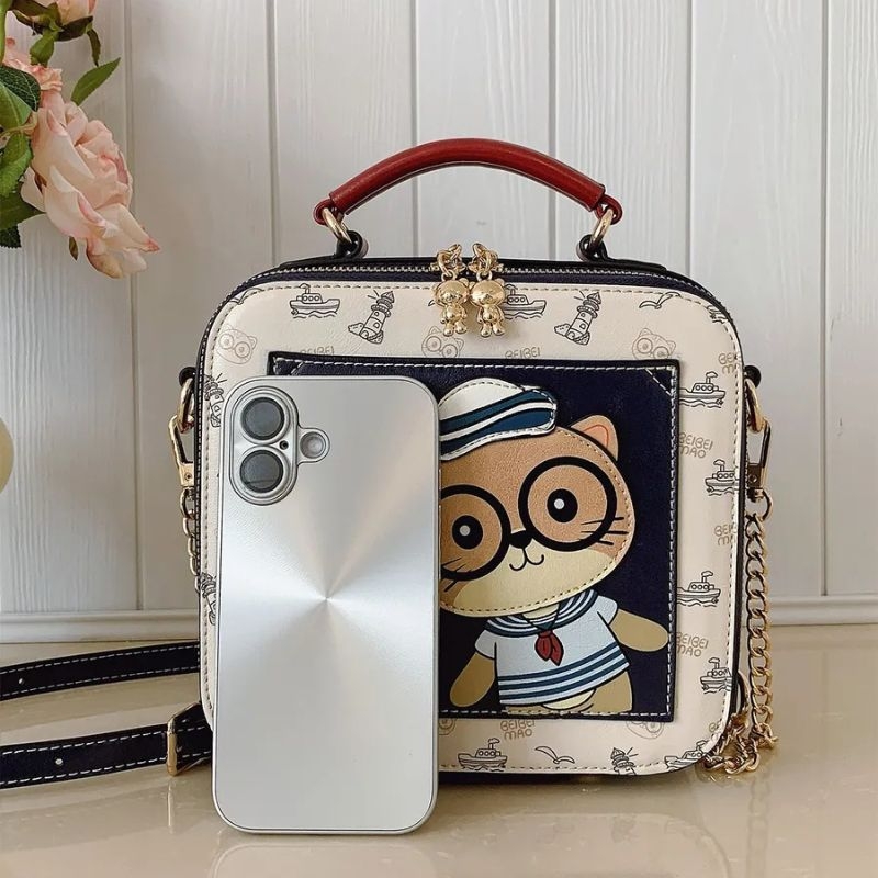 Сумка через плечо с мишкой