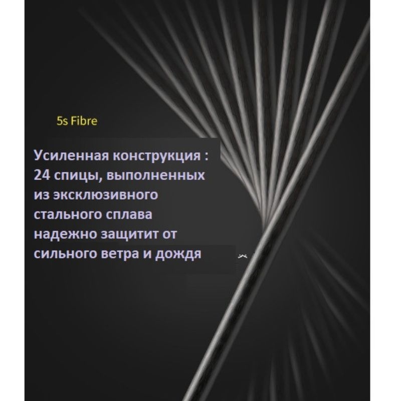 Зонт-трость бордовый Umbr-L-605-Red 