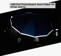 Зонт-автомат обратного сложения Umbr-8003 