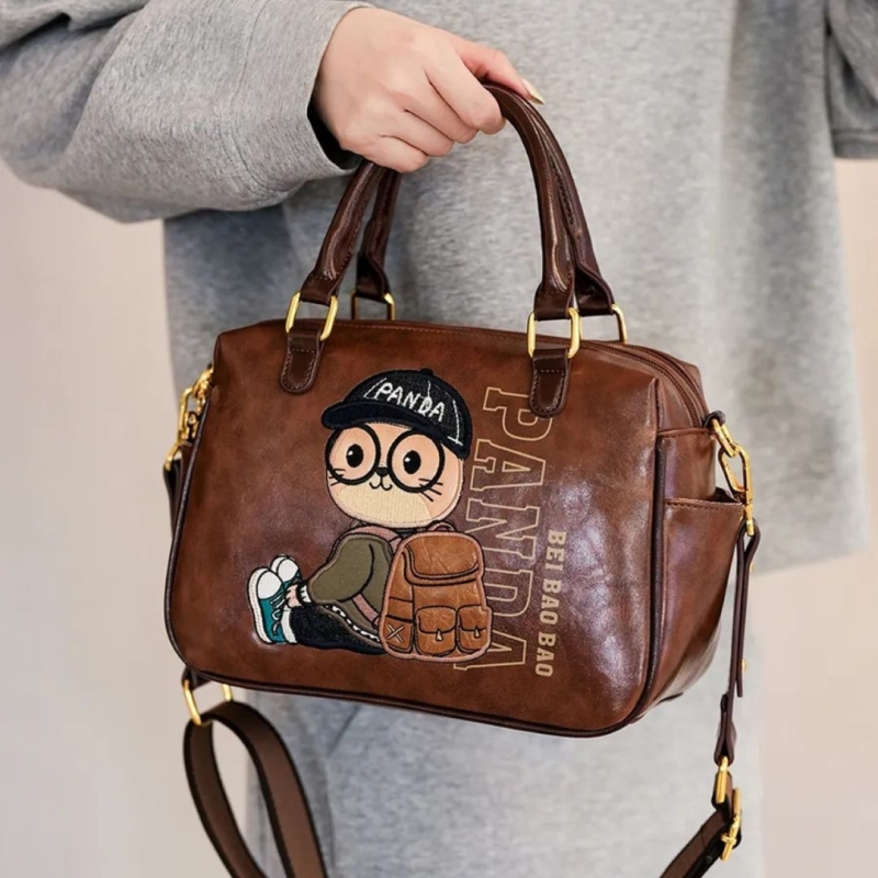 Сумка через плечо с мишкой