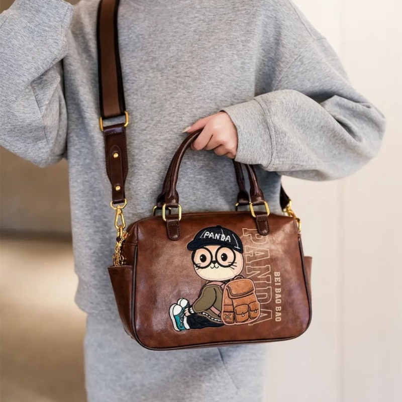 Сумка через плечо с мишкой