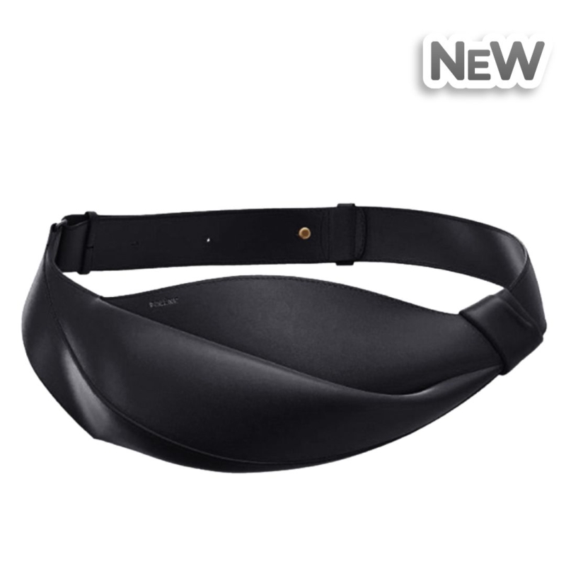 Сумка поясная кожаная