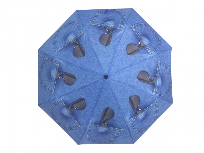 Зонт-полуавтомат женский 7003 